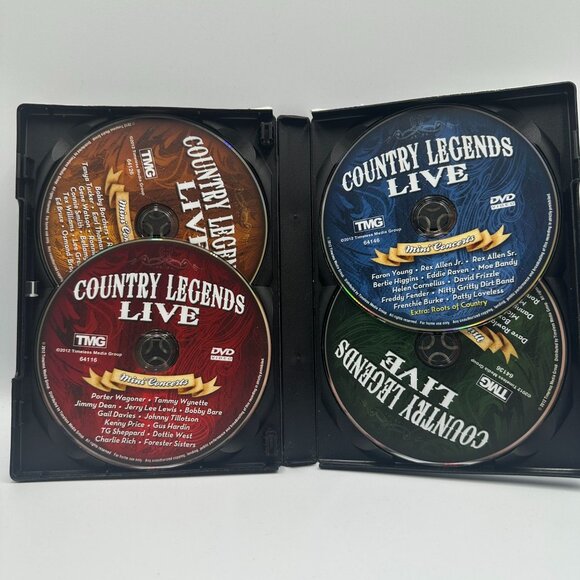 Country Legends Greatest Hits 50 Mini Concerts Christian Family Genre DVD Set - Picture 3 of 3